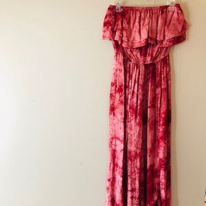 American Threads Exposed Leg Jumpsuit